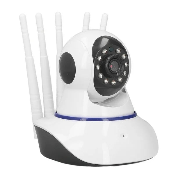 Cámara Robot Inteligente 360° WiFi (Visión Nocturna + Audio)