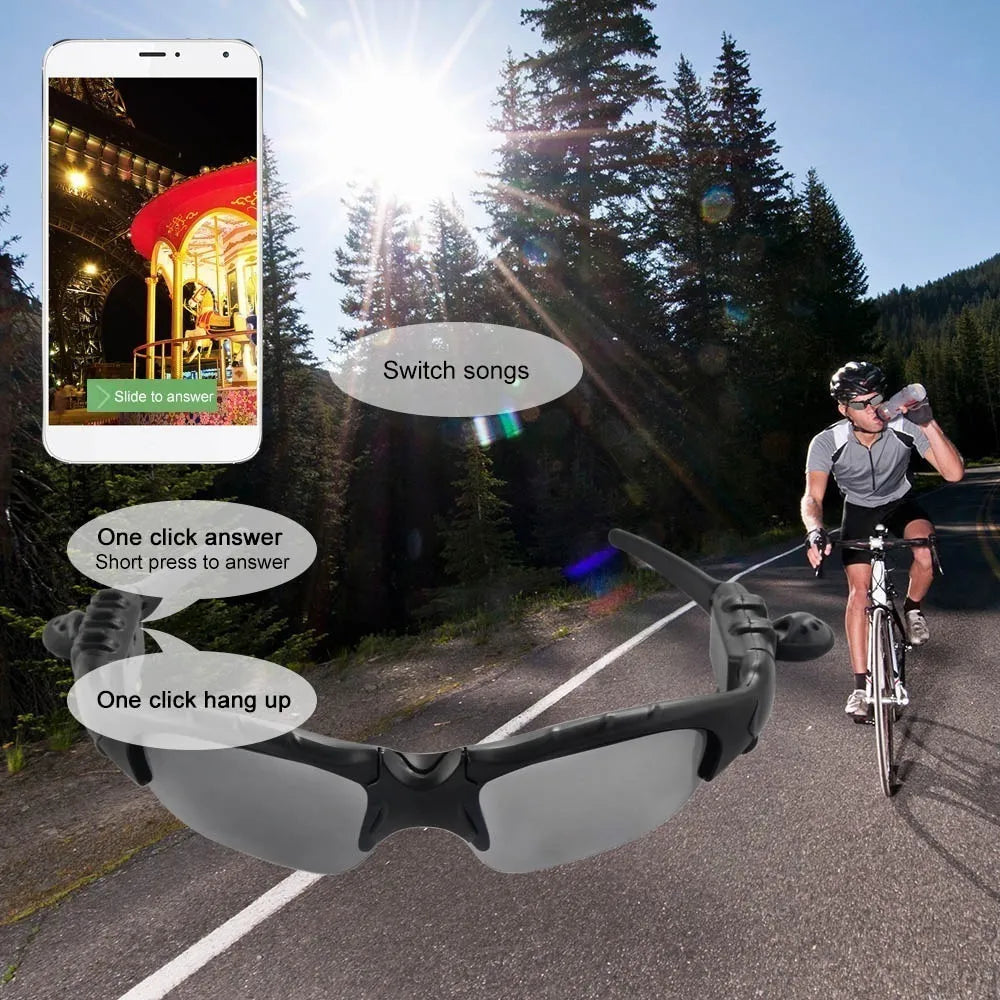Gafas de Sol Inteligentes con Audio Bluetooth (Manos Libres + UV400)