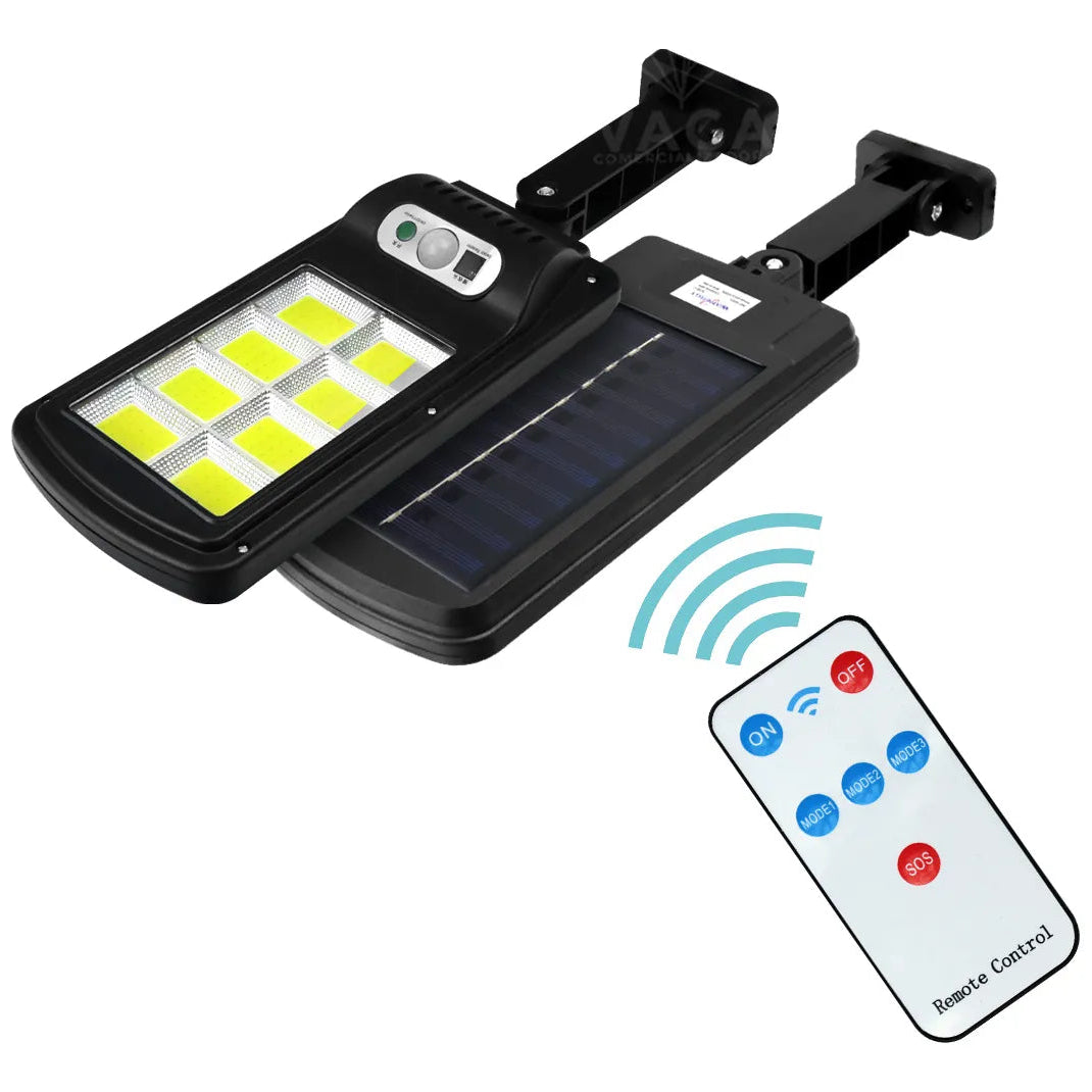 Lámpara Solar Suburbana LED (Tipo Alumbrado Público + Control Remoto)