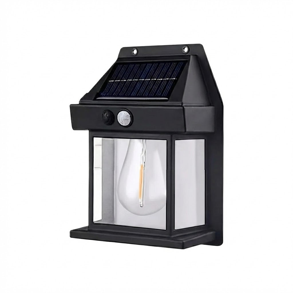 Lámpara Solar Decorativa Estilo Vintage (Sensor de Movimiento)